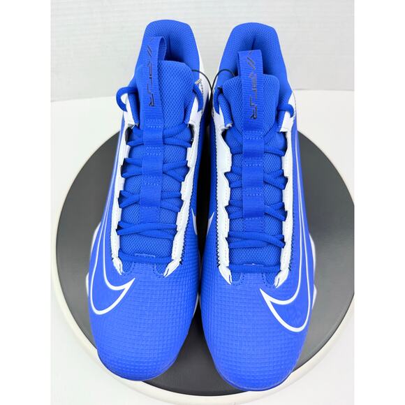 Nike Vapor Edge Shark 2 Mens Size‎ 12 Blue White Football Cleats DH5088-400 NEW main image 9